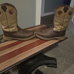 Justin Boots Brown and Tan Men's Boots